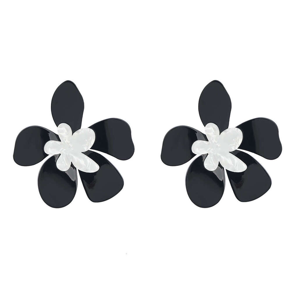 Ins Wind Internet Red Multi layer Acetic Acid Board for Elegant and Artistic Women wer Earrings