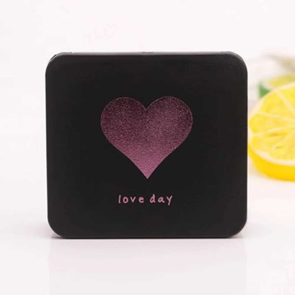 Foldable Makeup Mirror Mini Square Makeup Vanity Mirror Portable Hand Mirrors Double-sided Compact Mirror Pocket Cosmetic MirrorXJ241213