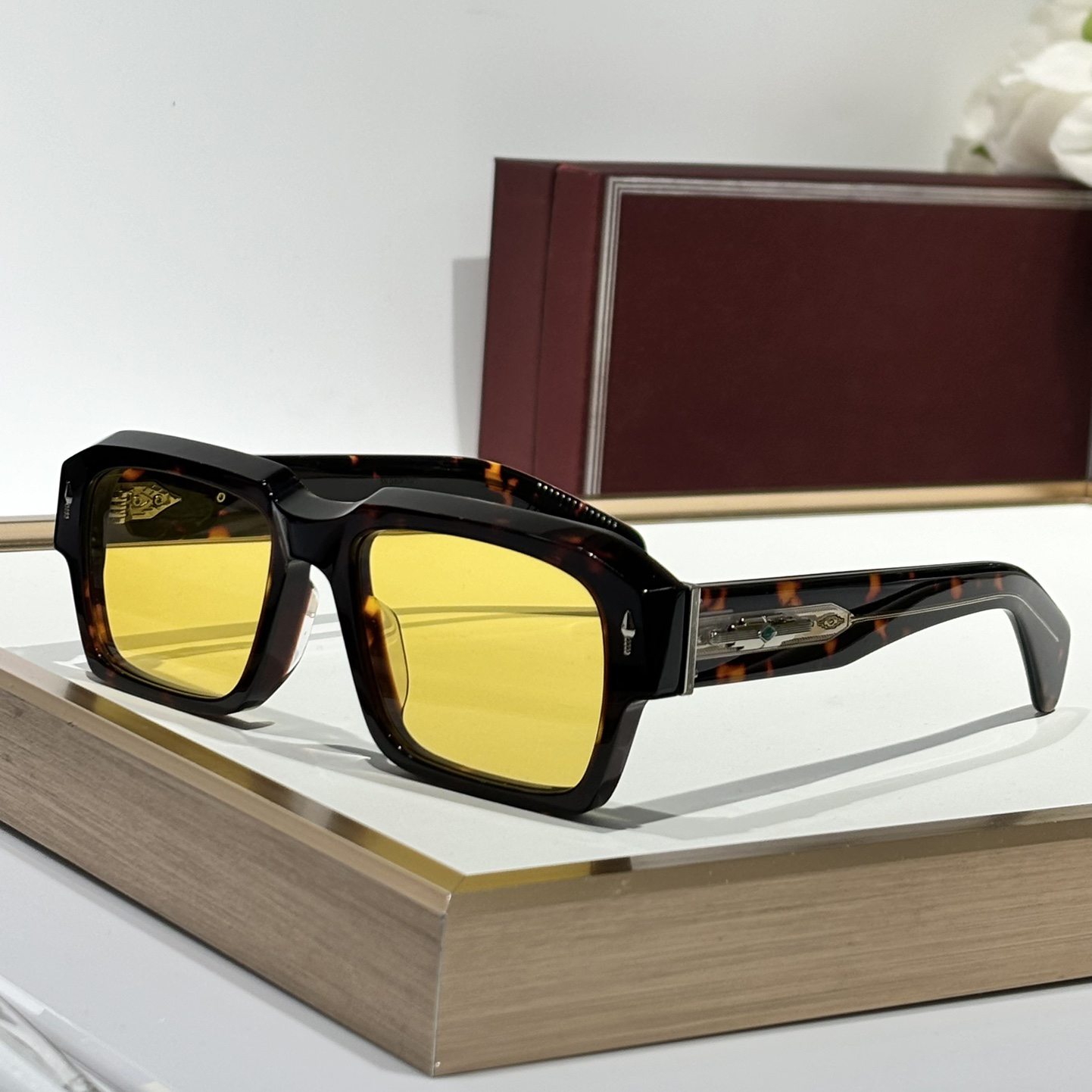 Sunglasses For Men Women Fashion DAKOTA Summer Designer Stylish High Street Catwalk Style Anti-Ultraviolet UV400 Plate Square Full Frame Glasses Rando