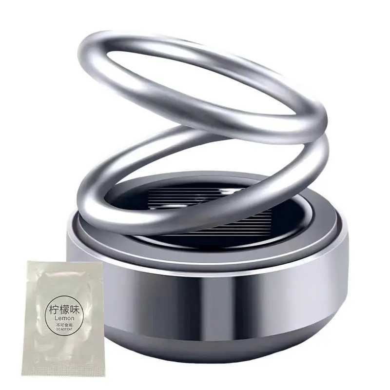 Auto Aroma Rotating Car Air eners Car Decorations Aroma Double Ring Vehicle Diffuser car AccessoriesXJ241213