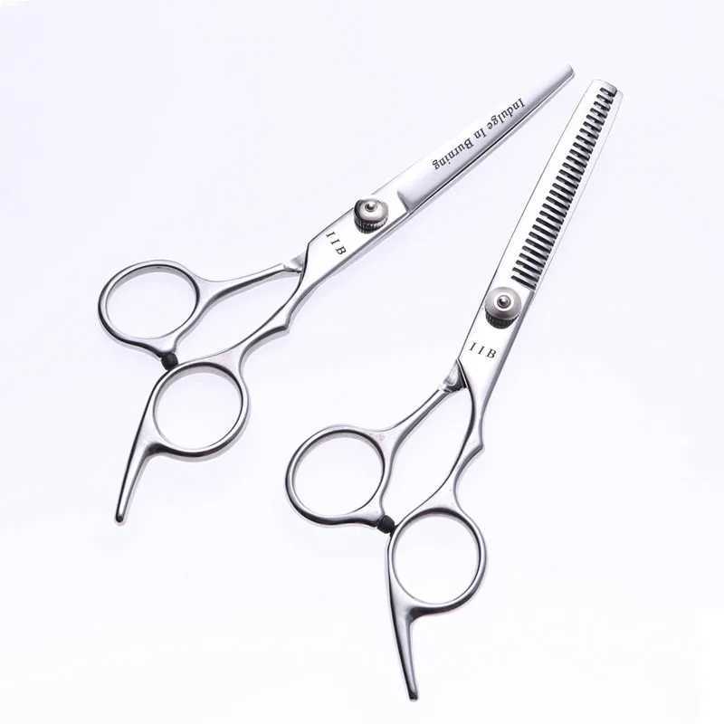 New Arrival 6-inch professional stainless steel barber salon barber cutting and slimming barber blade styling tool Z241213