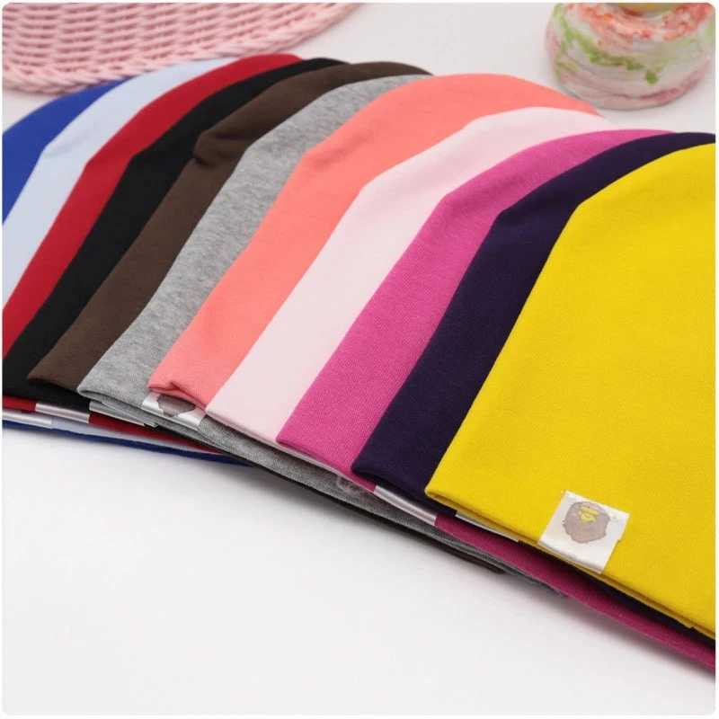 Solid Beanies Hat for Kids Baby Girls Boys Autumn Winter Caps Warm Soft Candy Knitted Bonnet Hats Skullies Toddler Children CapXJ241213
