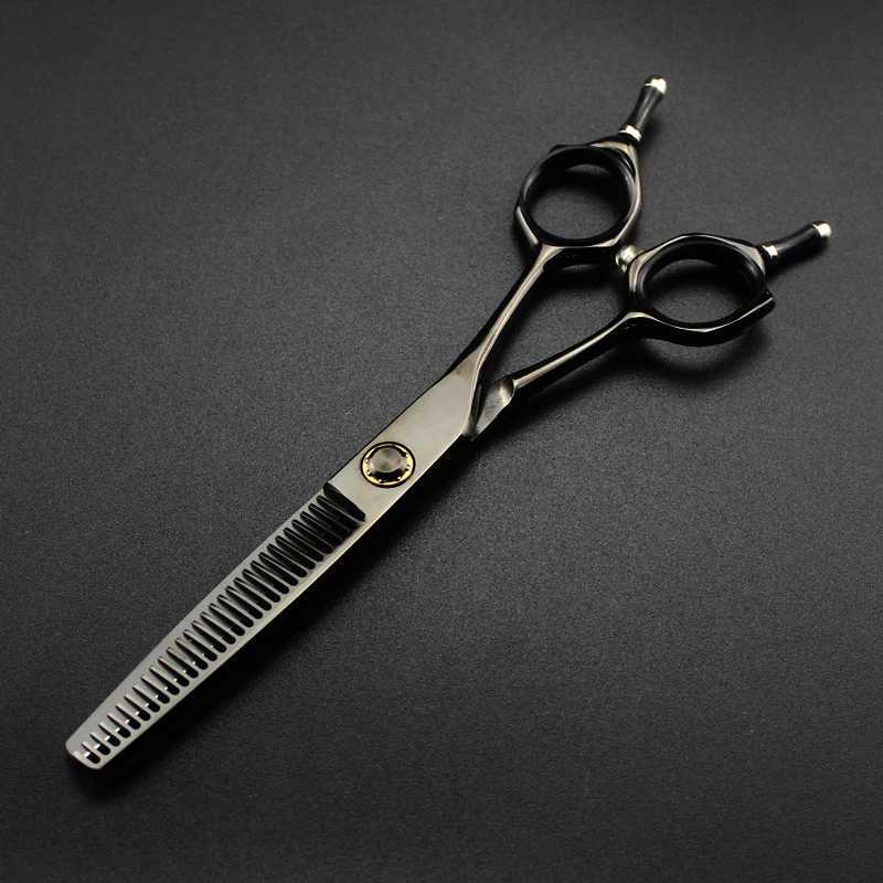 New Arrival Professional Japanese steel 6-inch cut black bearing hair clip barber slim barber barber Z241213