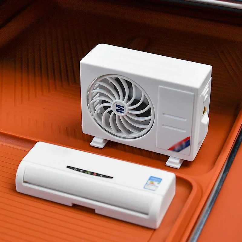 Solar Car Air ener Mini Air Conditioning Decorative Aroma Mane Lasting Fragrance Decorative Perfume DecorationXJ241213