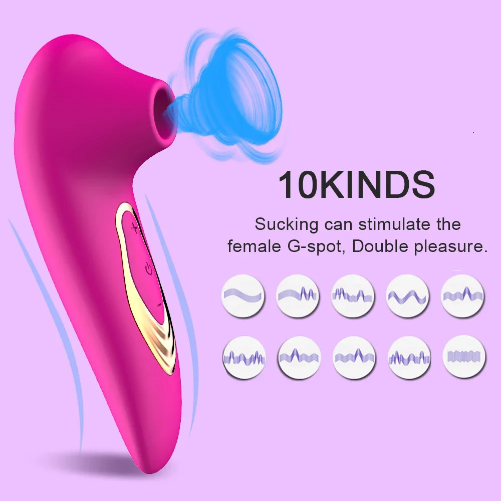 Adult Products Sucker Vibrator Female Clitoris Sucking Clit Oral Vacuum Stimulator Nipple Vagina Sex Toys for Women Masturbator 241213