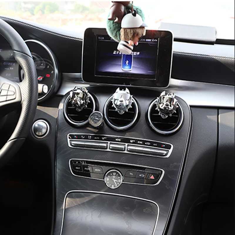 Bulldog Fragrance Car Air ener Bulldog Car Perfume Decoration Auto Clip Fragrance Scent Diffuser accessories interiorXJ241213