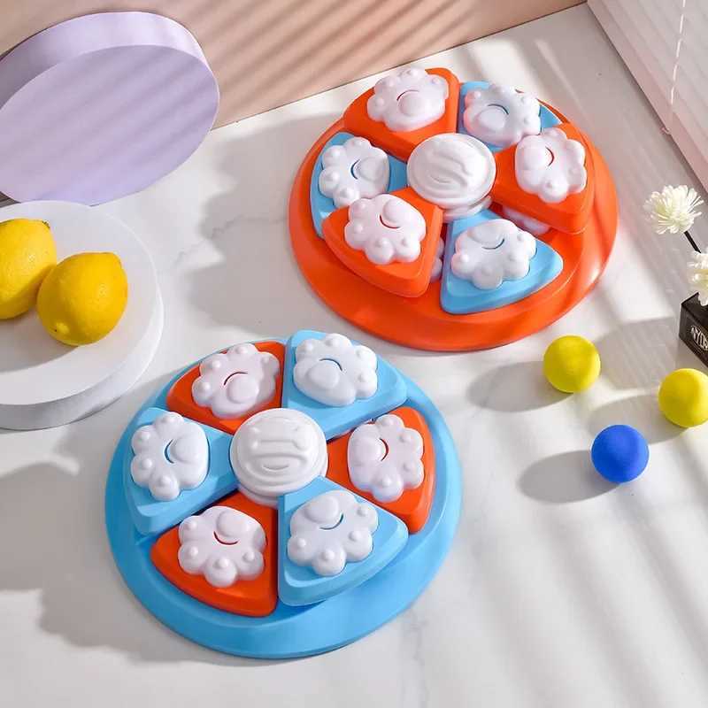 Dog Puzzle Toy Slow Feeding Machine Interaction Increases Little Dog IQ Food Dispenser Slow Food Non Sliding Bowl Pet Cat Dog Training Game X2412138