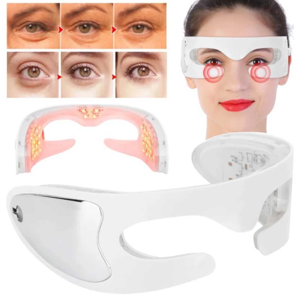 Visualization electric eye massager red light heating therapy intelligent vibration light therapy eye massager W241213