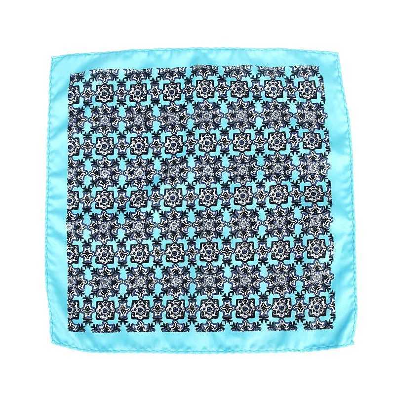 New Fashion Men Handkerchief Pocket Square Popular 32 X 32CM Large Man Paisley Dot Chest Hankies For Wedding mens Suits Hanky W241213
