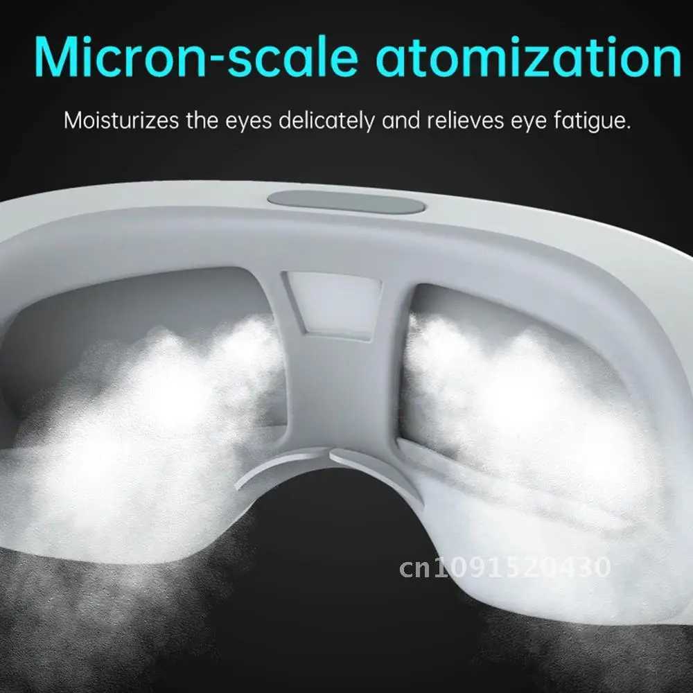 Electric Nano Steam Eye Massager With Smart Heat Hot Compress For Dry Eye Strain Massage Eye Fatigue Relief Better Sleep Mask W241213