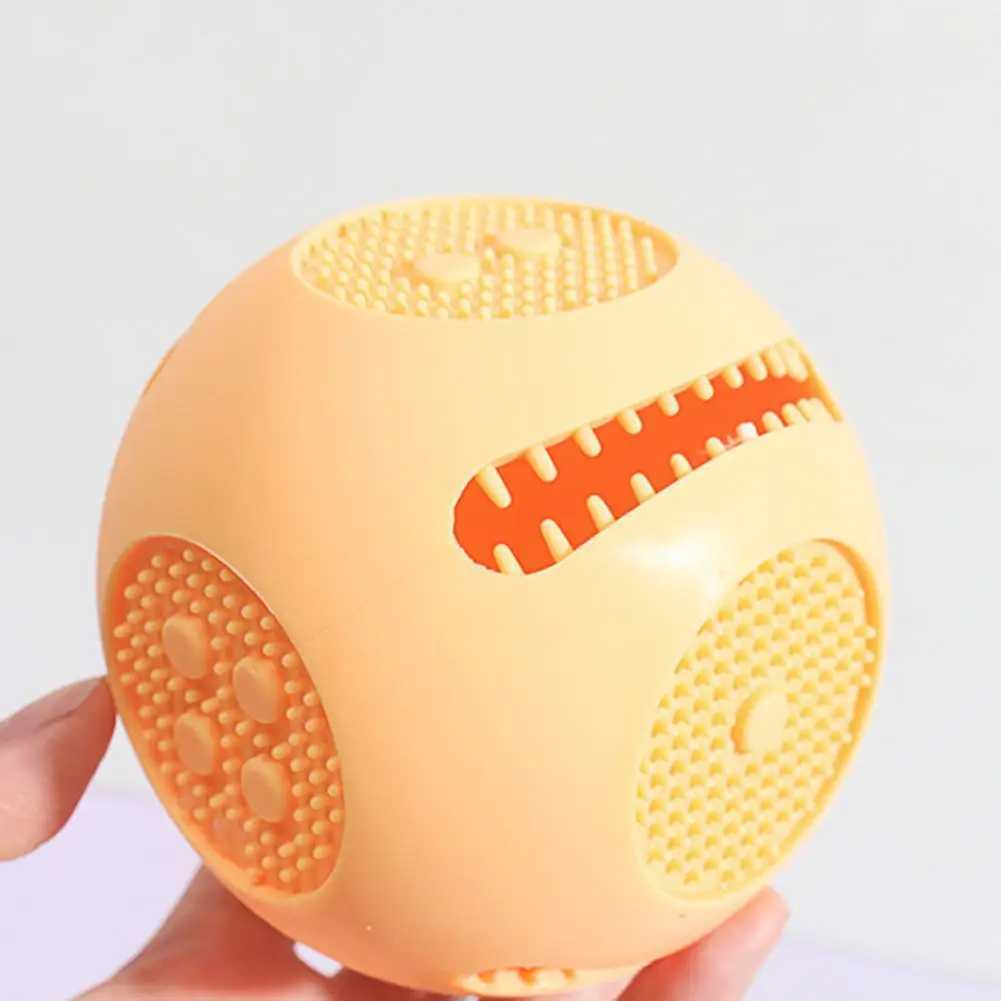 Odorless Dog Toy Ball Dog Food Ball Dog Food Toys Teeth Ball Slow Feeder Dispenser Mental Stimulation Puzzle Toy for Medium Dogs X241213
