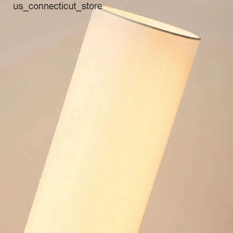 Floor Lamps Vintage Walnut Living Room Led Floor Lamps Bedroom Bedside Lamp Ambient Light Sofa Side Study Reading Lights Home Decoration L240910
