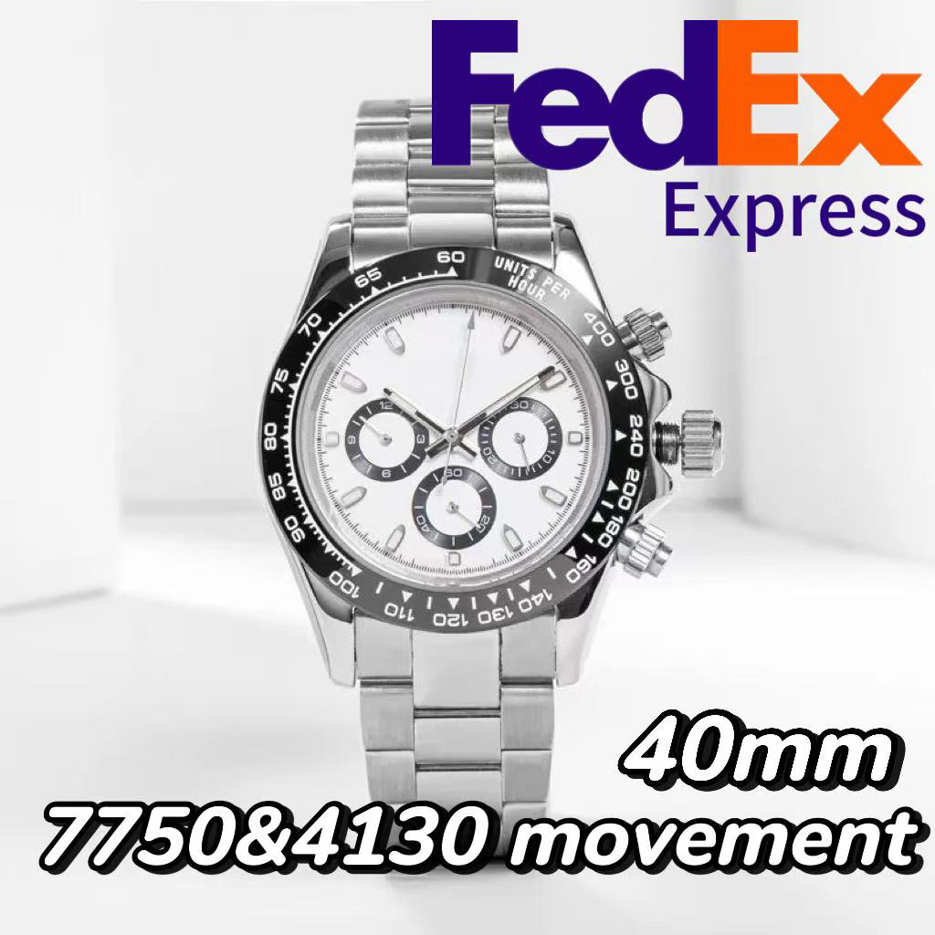 watches designer watch high quality 4130&7750 automatic men watches 904L stainless steel dials luminescent montre de luxe deluxe waterproof watch box