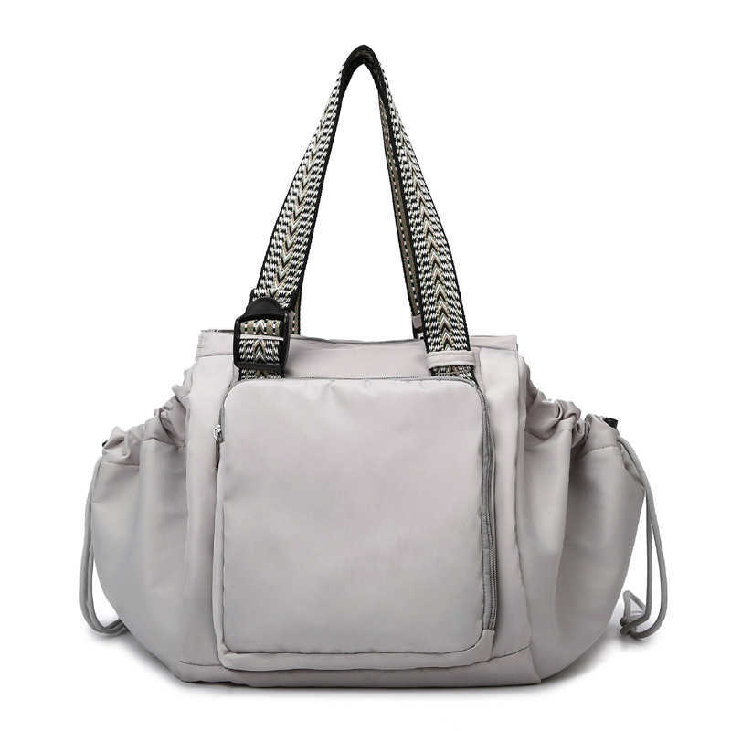 Versatile Cradle Bag Travel Storage Bag Women's Shoulder Bag Multi functional Mommy Bag Cross Shoulder Bag 241215