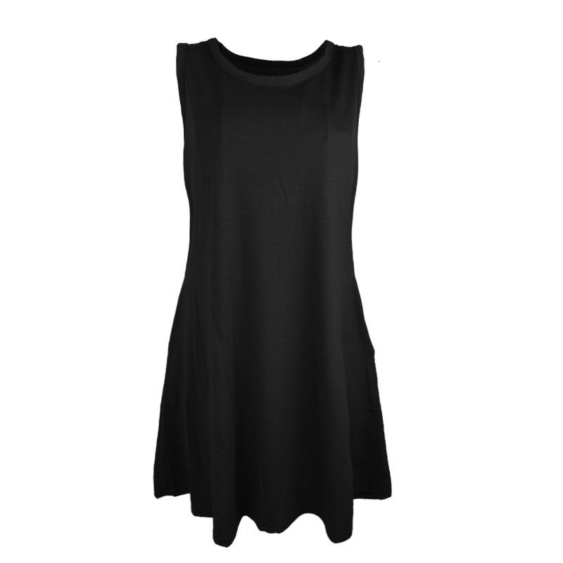 Designer women's sleeveless vest casual outdoor simple high-quality dress Dress Tshirt