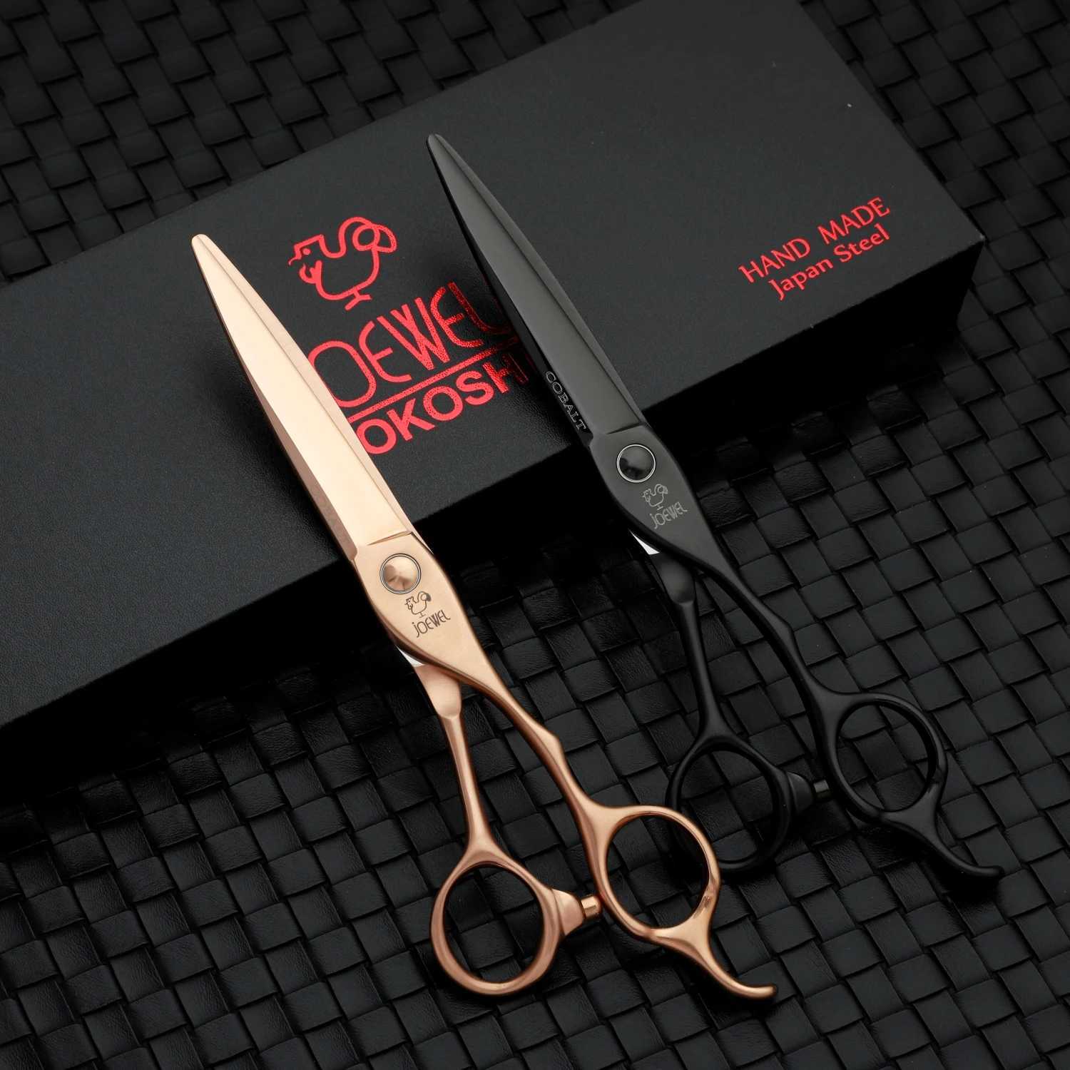New Arrival Joewel Professional Barber Barber Tools Solo Barber VG10 Cobalt Steel Barber 6-6.5-6.7 inches Z241213