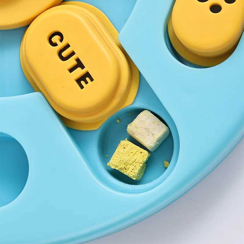 Dog Sniffing Puzzle Toy Pet Slowly Eating Food Tray Distribution Feeding Machine Training Game Cat and Dog Intelligent Toy X241213