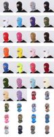 Mask Autumn Winter Polyester Balaclava Ski Mask Motorcycle Cycling Masks Lightweight Helmet Neck Warmer Gaiter Tube Hat 40 Colors LL