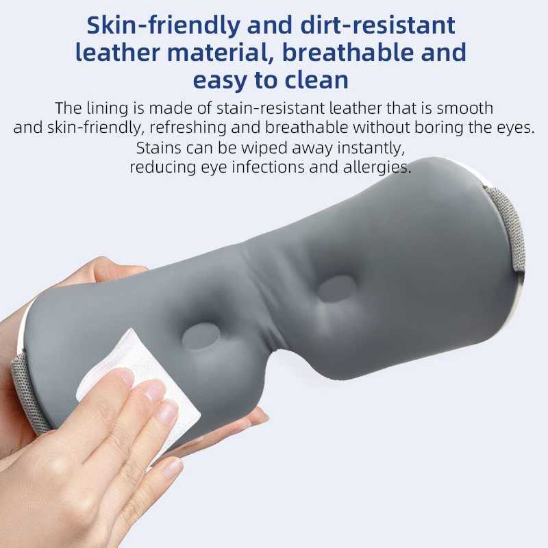 Tinsol Eye Massager 4D Intelligent Airbag Vibration Eye Care Instrument Thermal Compression Bluetooth Music Eye Massager Glasses Fatigue Bag W241213