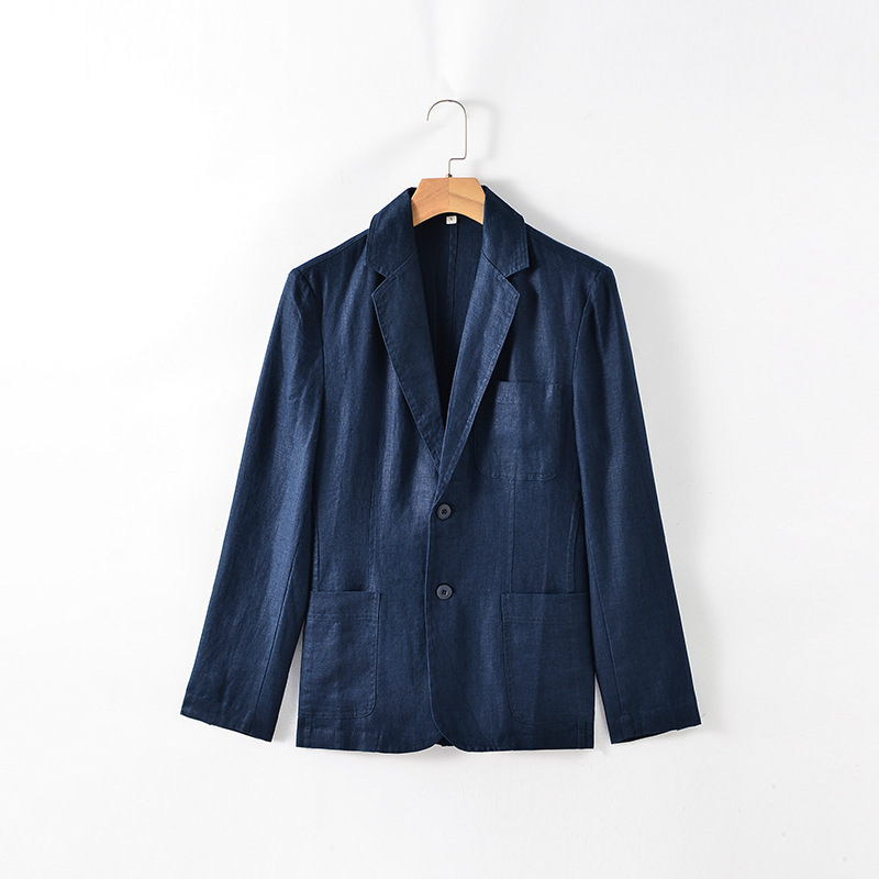 K702 Men's Slim Fit Casual Suit Jacket - One Button Business Blazer