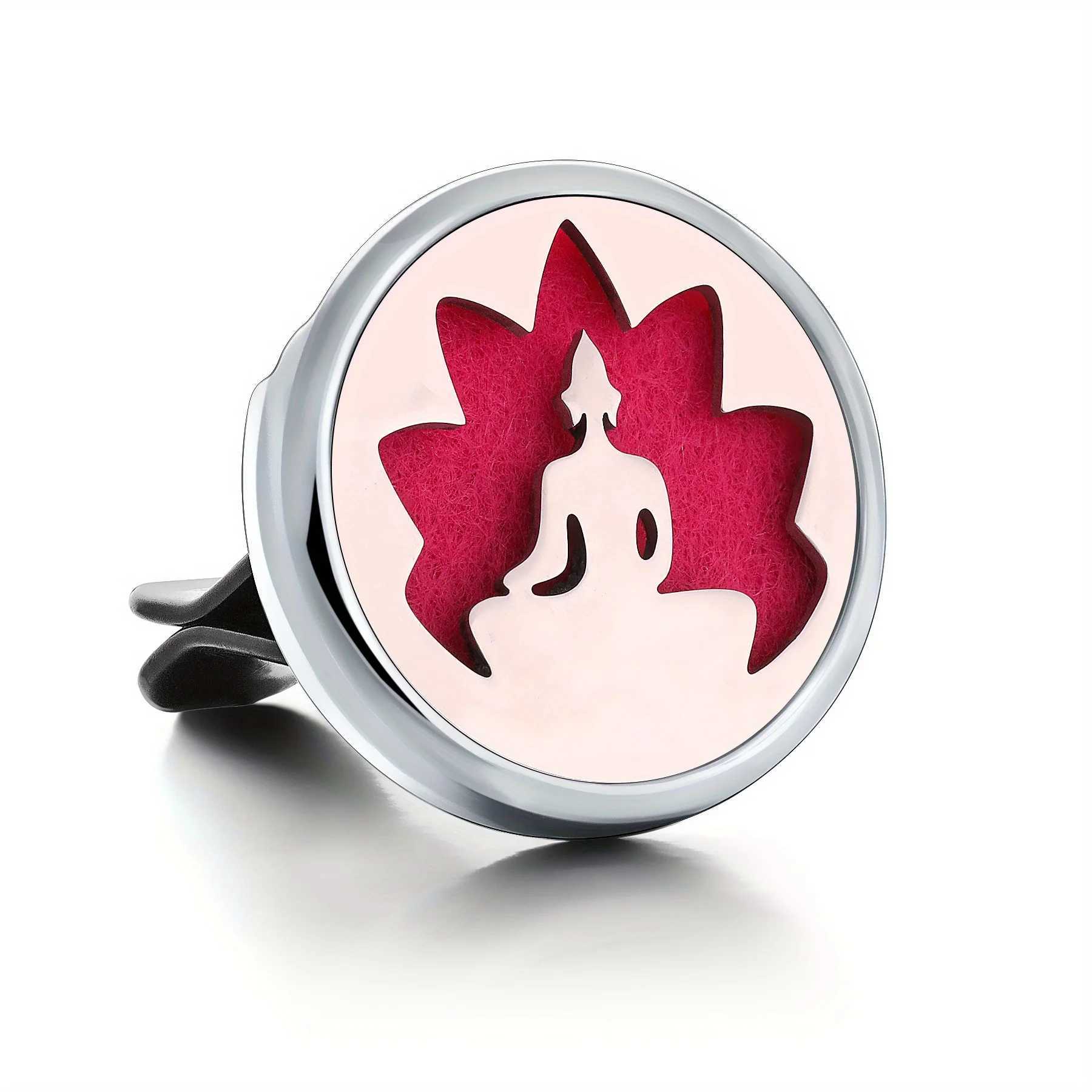 1pc Refillable Car Air ener Perfume Diffuser Clip Auto Air Vent Car Interior Accessories Car Aroma DiffuserXJ241213