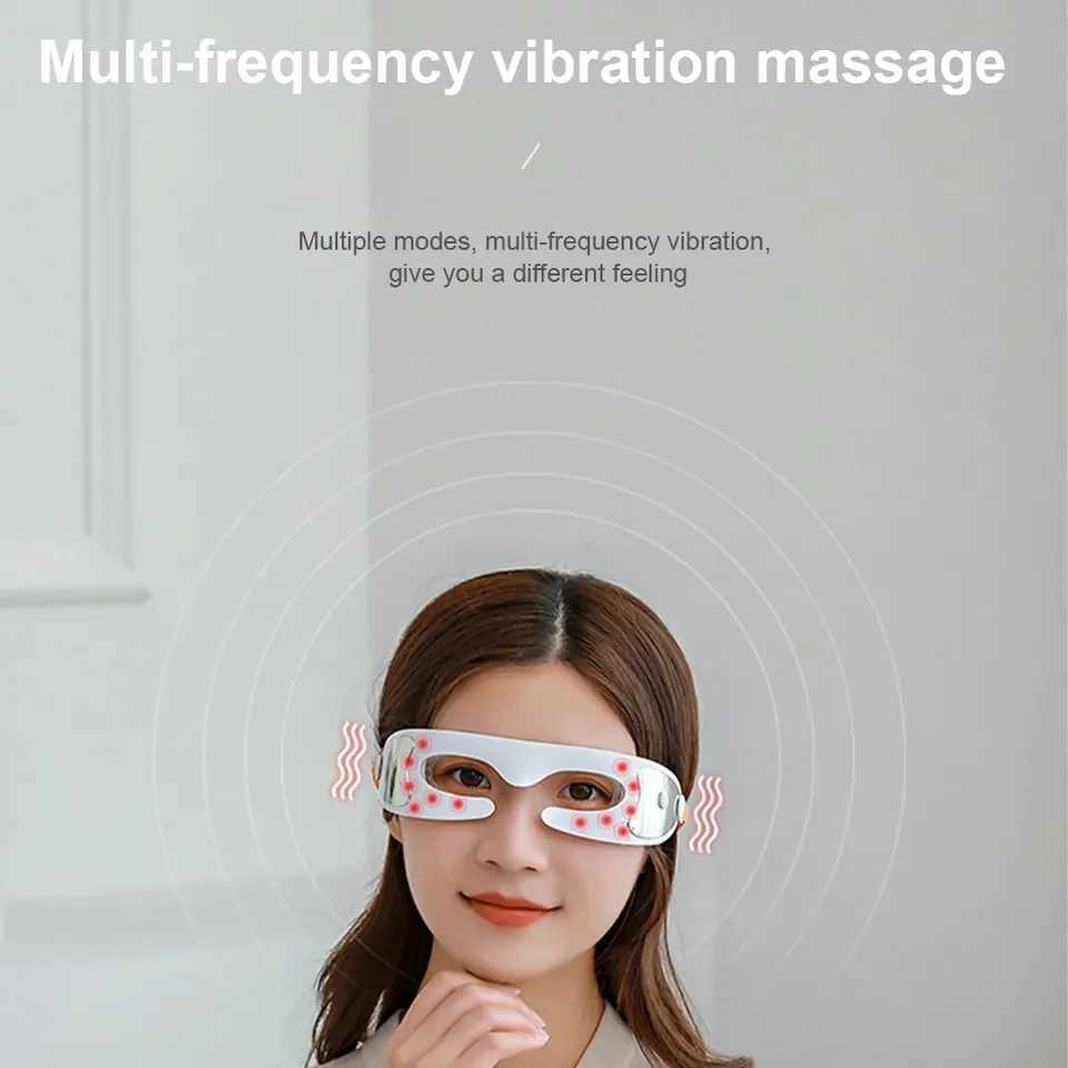 Electric eye massager anti wrinkle eye massager anti-aging eye care LED massage charging massage equipment eye beauty tools W241213
