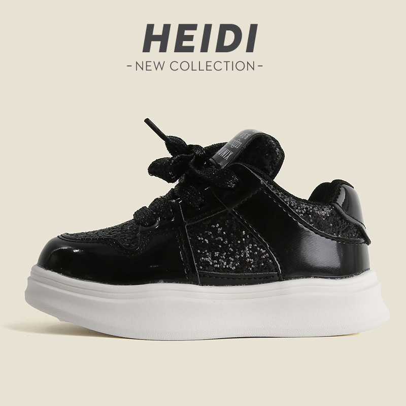 Kids Shoes Spring Autumn Toddler Girls Running Sport Sneakers Baby Children Boys Shoes Cutefeet Casual Flats Glitter Soft Sole Size 21 - 30