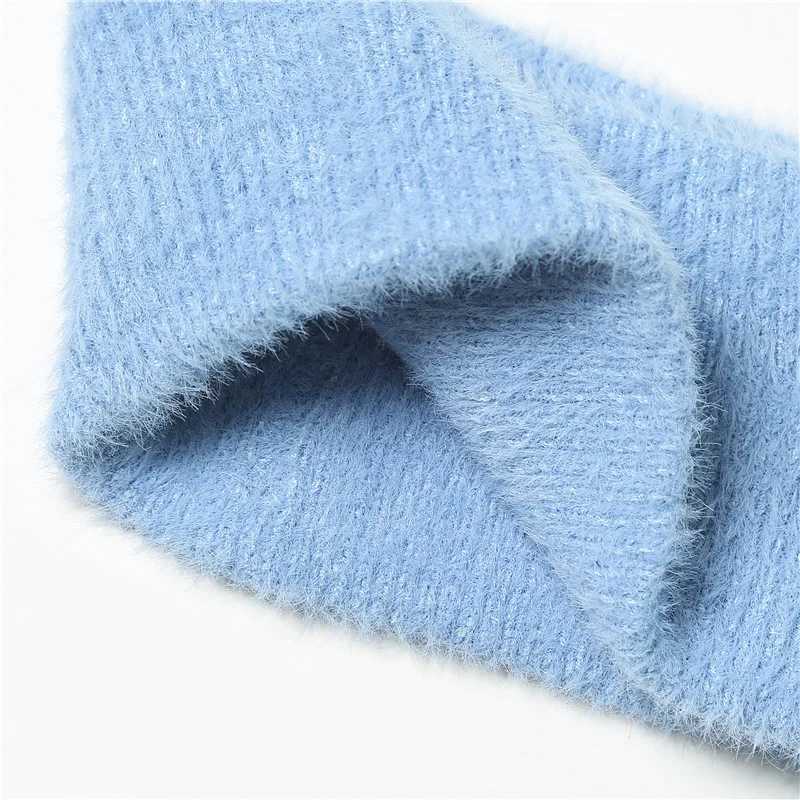 Scarves Wraps Solid Neckerchief Autumn Winter Women Men Warm Neck Ring Scarf Children High Collar Neck Scarves Knitted Muffler Comfort Soft H241213