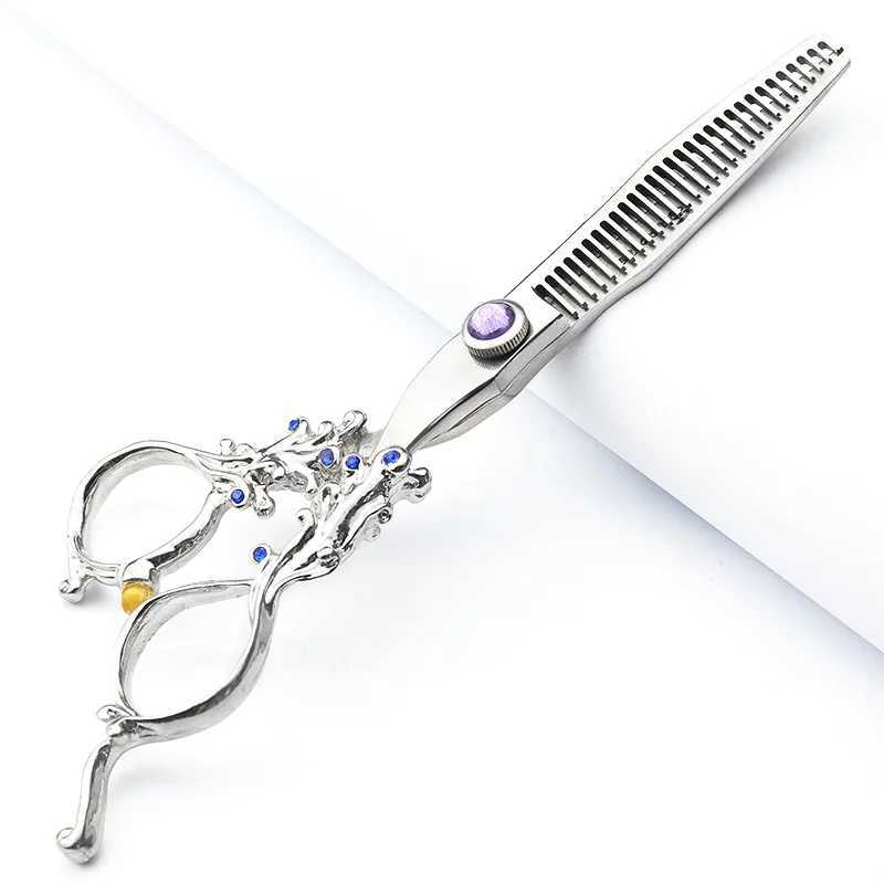 New Arrival 6-inch professional hair clipper set barbers special thin dental clipper hair salon hair cutting tools retro style Z241213