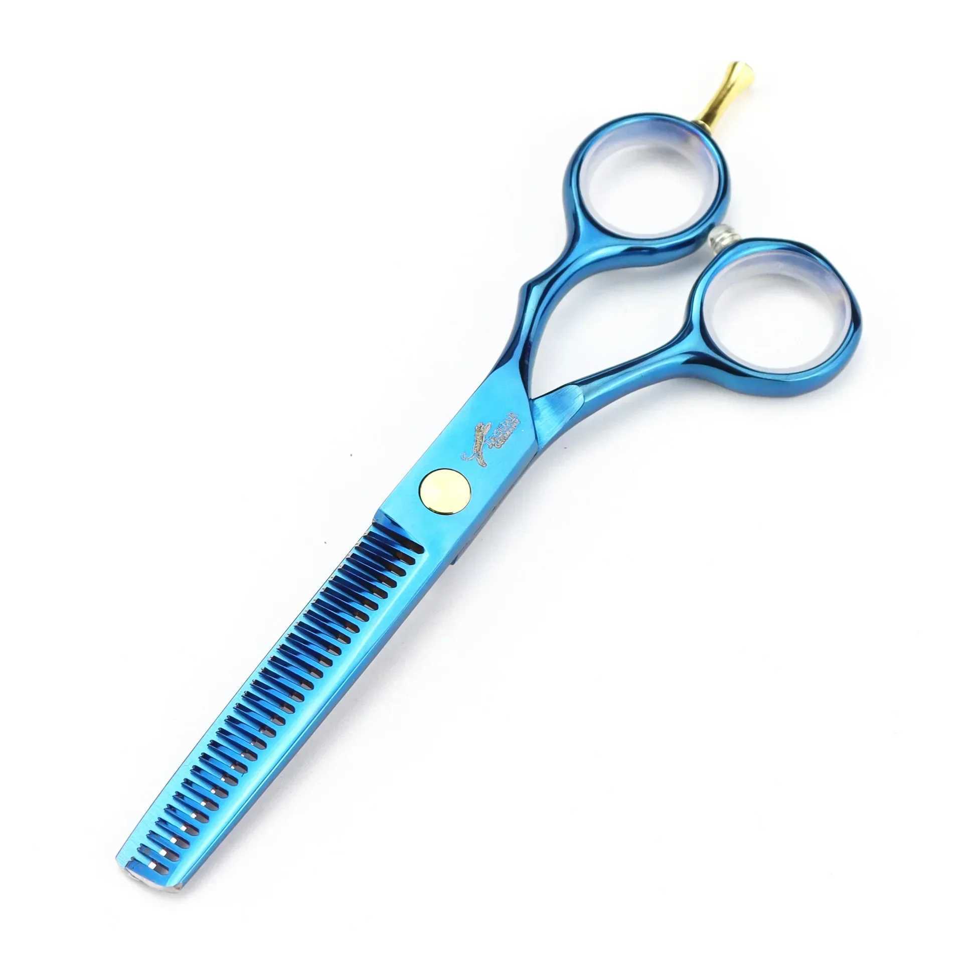New Arrival 5.5 Hair Scissors Professional Barber Scissors 440C Thinning Shears Hair Cutting Hairdressing A1029 Z241213