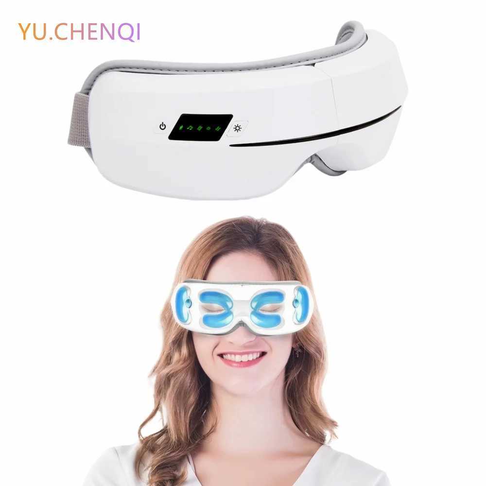 Eye massager skin friendly breathable vibrating eye protector Bluetooth music constant temperature heat compression silent eye mask W241213