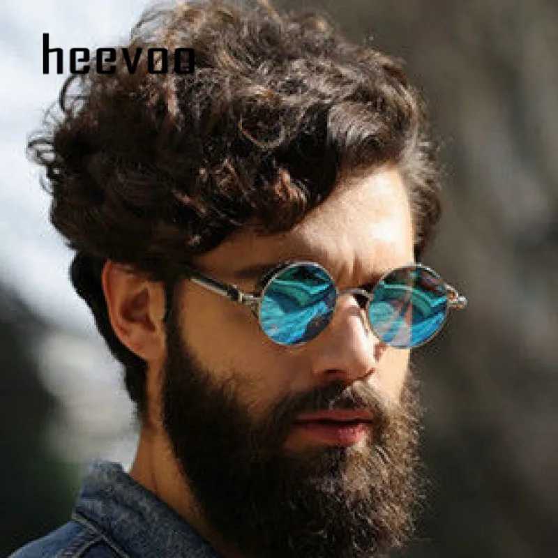 Metal Steampunk Sunglasses Men Women Fashion Round Glasses Brand Designer Vintage Sun Glasses High Quality Oculos de sol 2021X241213