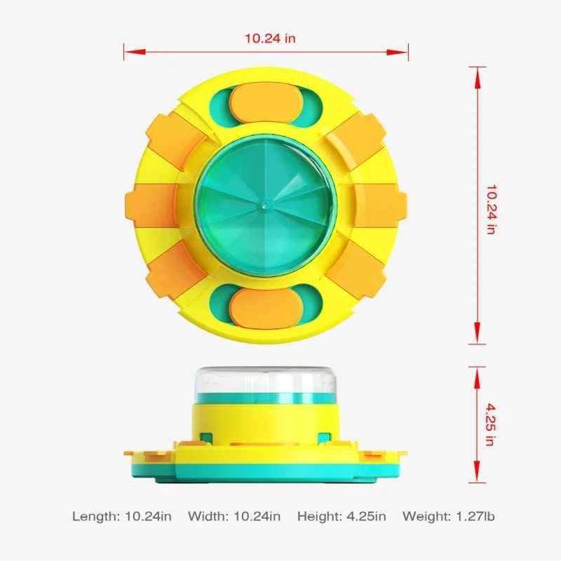 Dog Puzzle Toy Press Slow Feeder Interactive Rich Pet Toy Puppy IQ Training Treatment Dispenser Food Leakage Bowl X241213