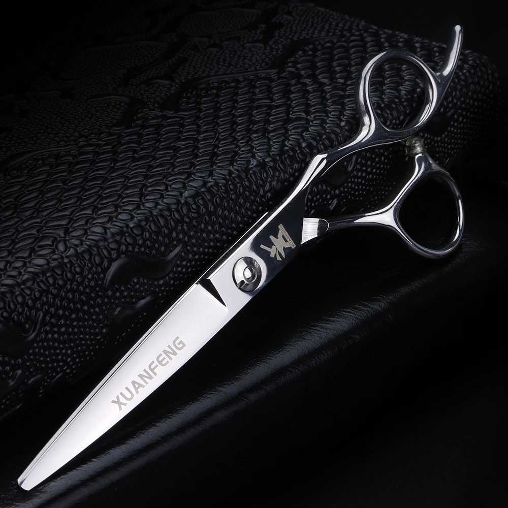 New Arrival Xuanfeng 5.5-inch 6.5-inch Barber Scissors Gallery Styling Tools Cutting Scissors and Thin Scissors Series Z241213