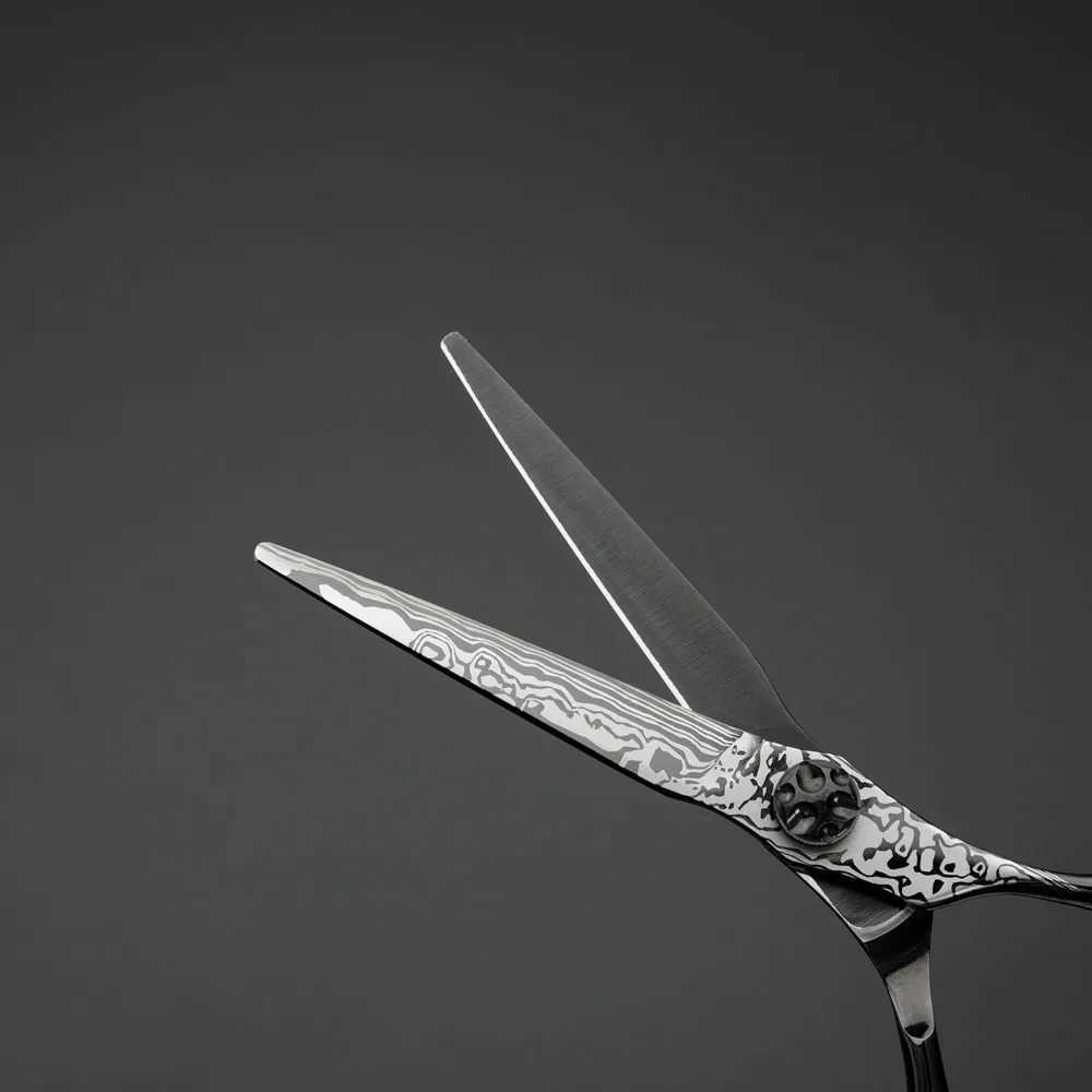 New Arrival New 6.0 Professional Hairdressing Scissors for Barber Cutting Scissors Thinning Shears Hair Scissors Traceless Teeth Scissors Z241213