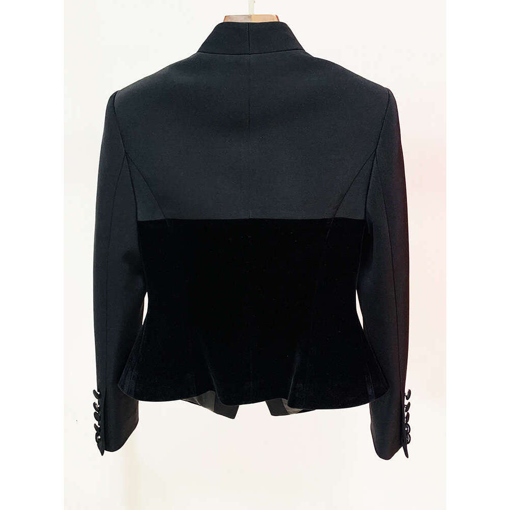 Ladies' Suit HIGH QUALITY Newest Designer Jacket Women's Slim Fitting Patchwork Suit Jacket