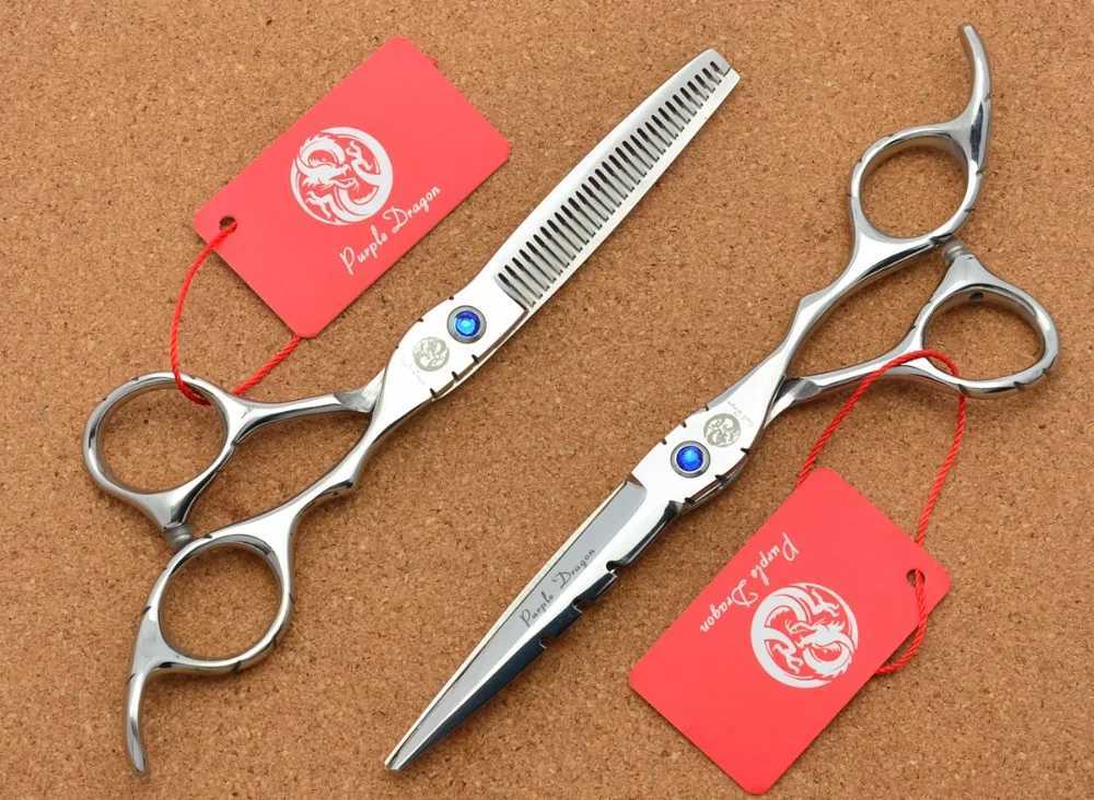 New Arrival 501# TOPPEST 5.5 Inch Silvery Hairdressing Scissors JP 440C 62HRC Home Salon Cutting Scissors Thinning Shears Hair Scissors Z241213