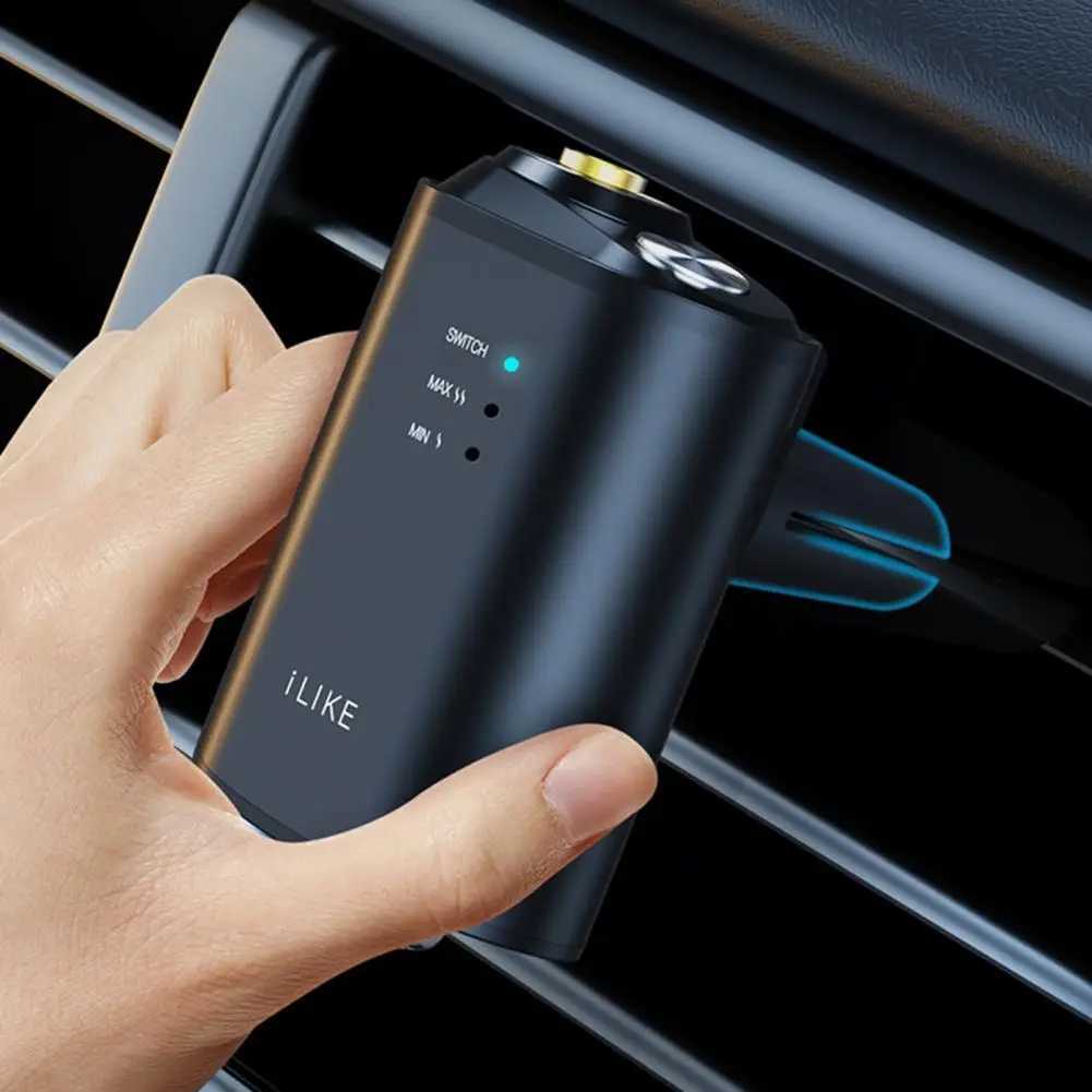 Smart Car Air ener Aroma Diffuser Modes Auto On/Off Rechargeable Car Air Vent Clip-on Intelligent Car Aroma DiffuserXJ241213
