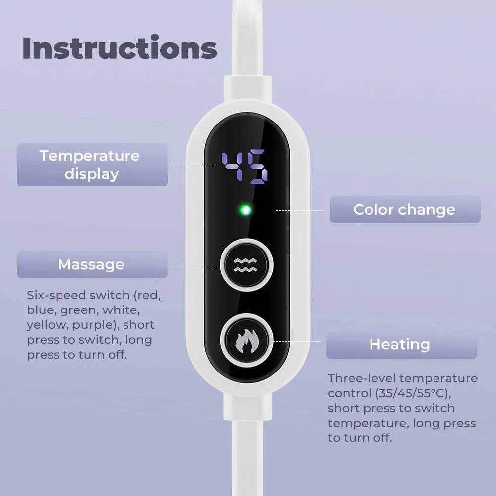 Electric steam eye mask vibration 3D massage constant temperature intelligent timed sleep relief wireless relief eye fatigue health W241213