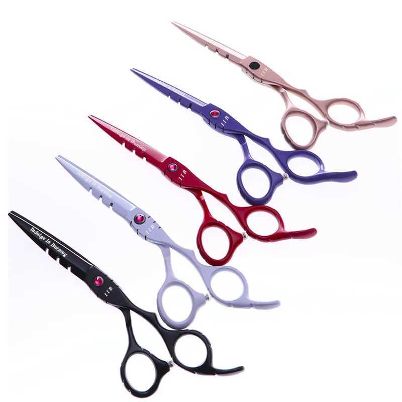 New Arrival 6-inch cutting thin styling tool hair clipper stainless steel salon hair clipper regular flat toothed blade 5-color Z241213