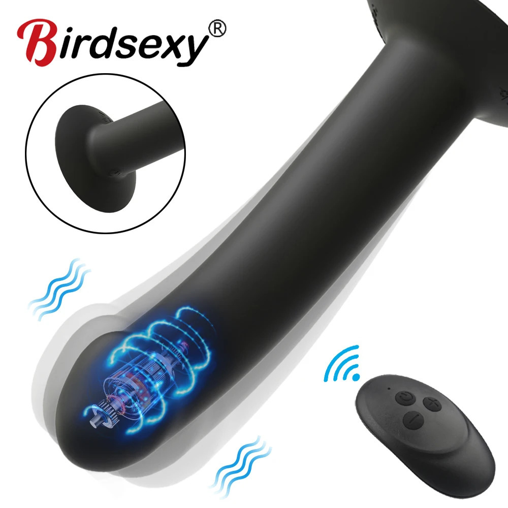 Dildo Vibrators Anal Butt Plug for Women Prostate Massager Dildos Sex Toys Adults Goods Suction Wireless Erotic Shop 241213