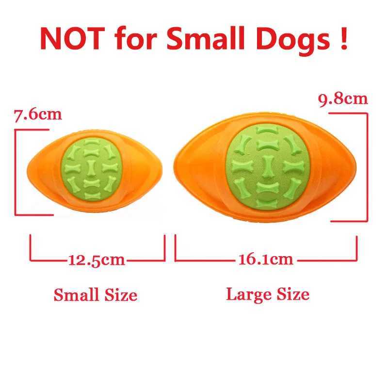 CAITEC dog toy soccer is suitable for dogs floating squeezing hard and sturdy suitable for outdoor throwing and suitable for medium to large dogs X241