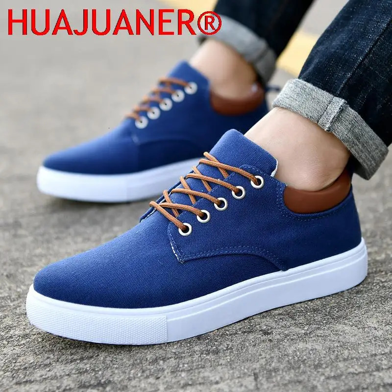 Canvas Sneakers Male Boys Casual Comfortable Shoes Student Tennis Large Size 45 47 Platform Sneakers Man Autumn Shoes 241213