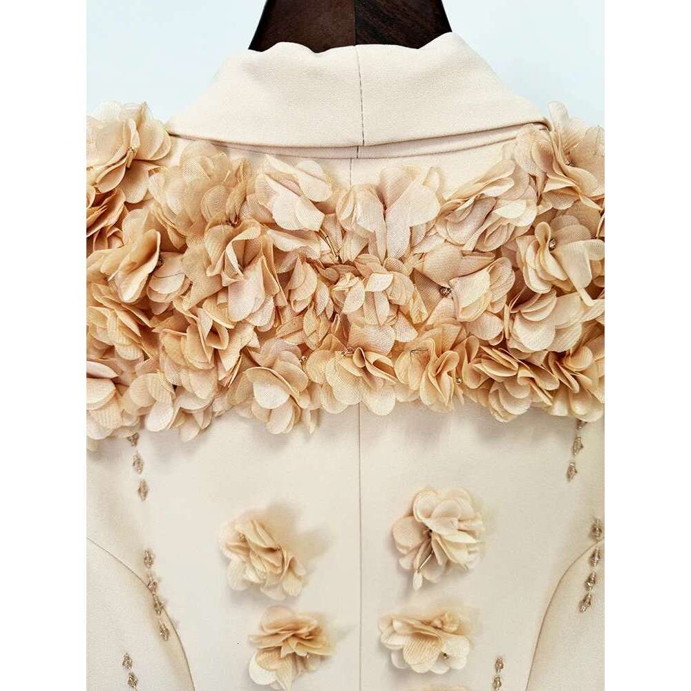 Ladies' Suit HIGH QUALITY Newest Fashion Designer Maxi Dresses Women's Sleeve Stunning Wers Appliques Beaded Long Dress