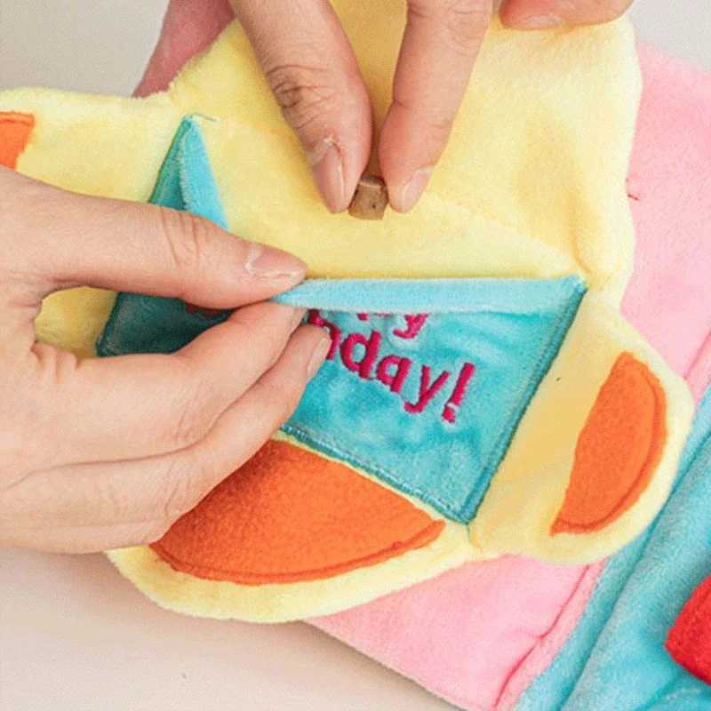 Dog toy book therapy distribution of toys chewing dogs birthdays pet gifts used to encourage foraging relieve stress nose work puzzle toys X241213