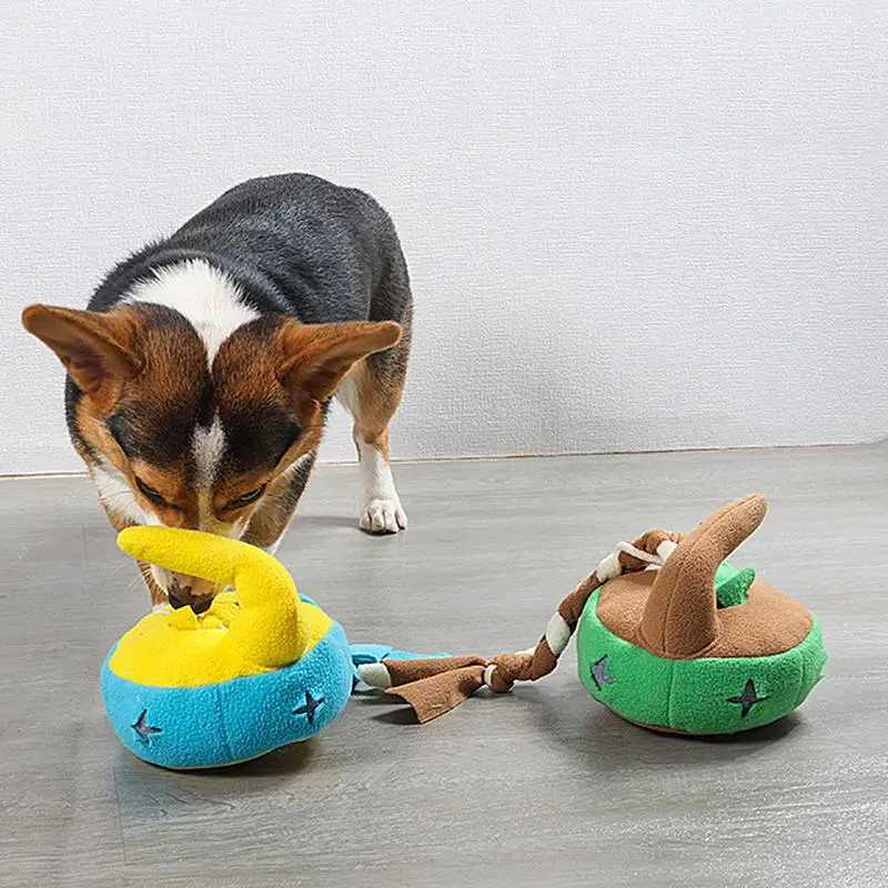 Dog psychological stimulation toys puppy puzzles curls shapes dog interactive toys dog stimulation toys with sound X241213