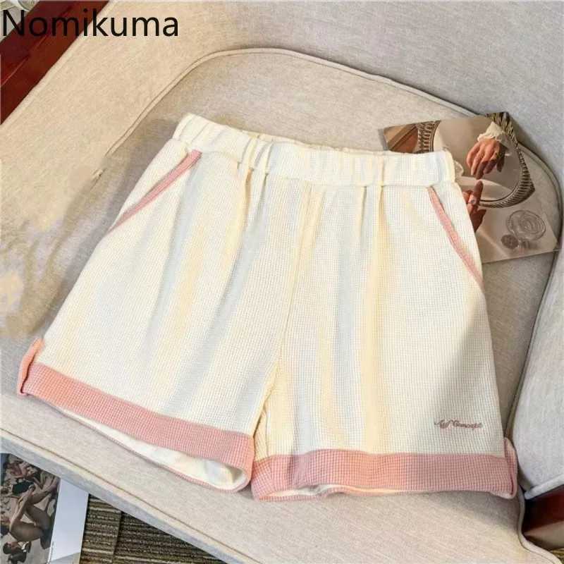 Women's Two Piece Pants Fashion Summer Two Piece Sets Womens Clothing Embroidery Letter Tshirts Tops Casual Shorts Outfits Preppy Style Loose Y2k