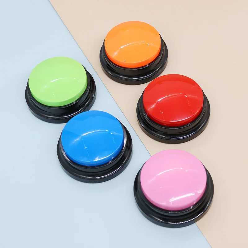 Pet communication button dog barking box training talking toy recording transmitter squeeze box voice. X241213