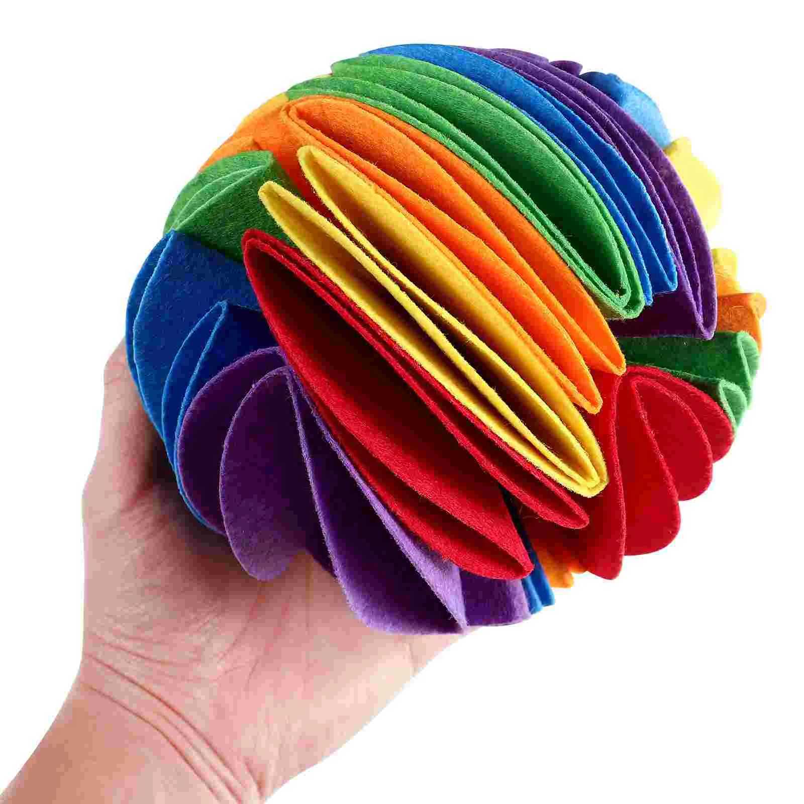 Dog Sniff Puzzle Toy Nose Smoke Mat Interactive Olfactory Ball Treatment Dispenser Felt Cloth Game Keep Dogs Busy X241213