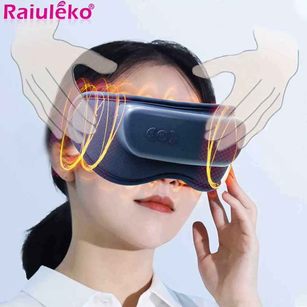 Eye massager with heating function Bluetooth eye mask music airbag relaxation massage sleep improvement gift W241213